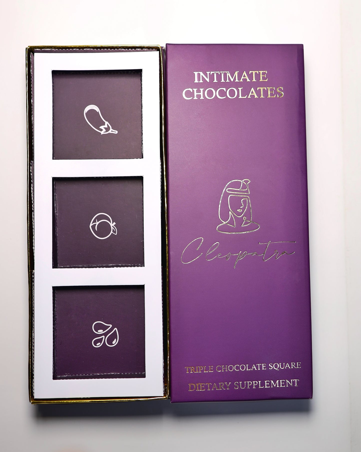 Triple Pack of Cleopatra chocolates