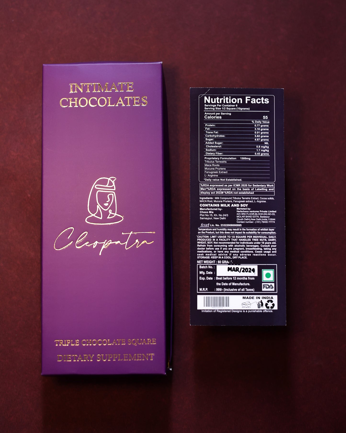 Cleopatra Chocolate